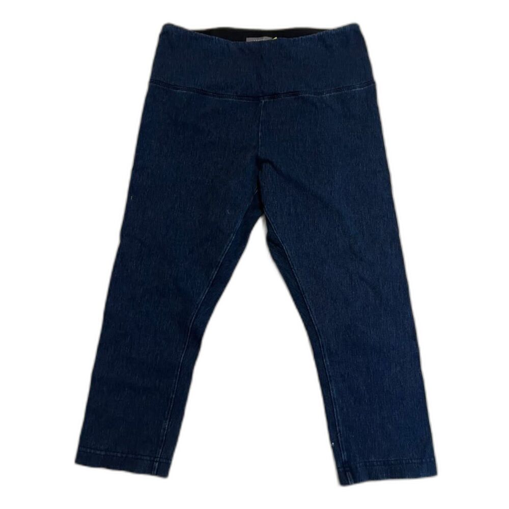 F- Lyssé Women's Denim Jeggings Leggings Blue Size L
